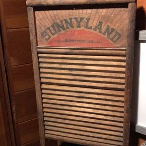 Sunnyland washer board